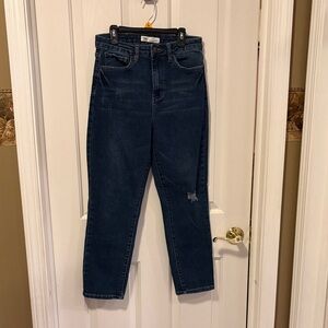 High-Rise Dark Indigo Women’s Jeans